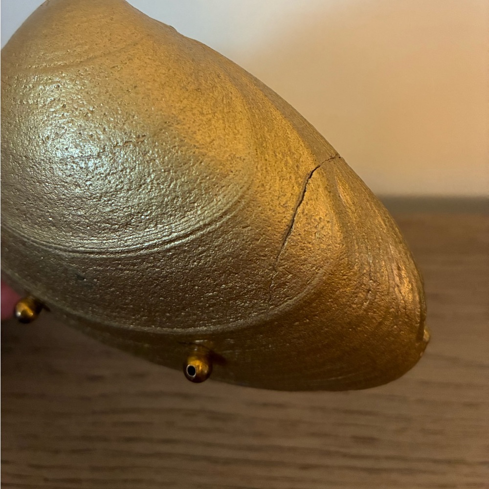 Decorative Peter Rabbit Shell with Gold Trim 🐇 - Picture 3 of 3